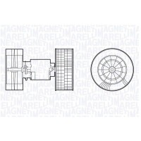 069412693010 MAGNETI MARELLI Вентилятор салону