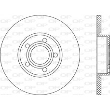 BDR1037.10 OPEN PARTS Гальмівний диск
