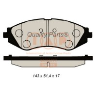 704-20034 IAP QUALITY PARTS КомплеК т гальмівних колодок, дискове гальмо