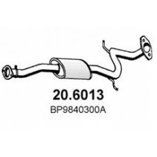 20.6013 ASSO Середній глушник вихлопних газів