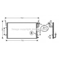 HY5135 AVA QUALITY COOLING Конденсатор кондиціонера