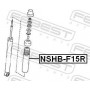 NSHBF15R FEBEST Захисний ковпак пиловик амортизатора