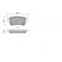 0 986 494 978 BOSCH Комплект гальмівних колодок дисковий гальм