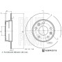 ADBP430118 BLUE PRINT Гальмівний диск