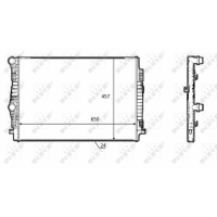 WG1723346 WILMINK GROUP Радіатор охолодження двигуна