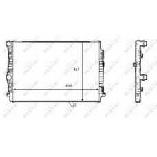 WG1723346 WILMINK GROUP Радіатор охолодження двигуна