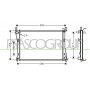 FD340R002 PRASCO Радіатор охолодження двигуна