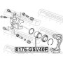 0176-GSV40F FEBEST Поршень корпус скоби гальма