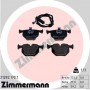21282.170.1 ZIMMERMANN Комплект гальмівних колодок дисковий гальм