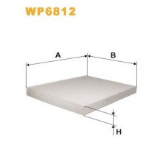 WP6812 WIX FILTERS Фільтр повітря у внутрішньому просторі