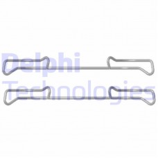 LX0436 DELPHI Комплектуючі колодки дискового гальма