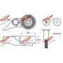 Натяжний ролик ремінь ГРМ AUTOKIT 03.81126