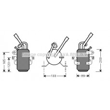 FDD311 AVA QUALITY COOLING Осушувач кондиціонера