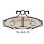 704-20041 IAP QUALITY PARTS Комплект гальмівних колодок дисковий гальм
