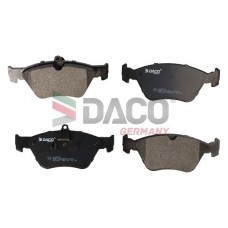 329978 DACO Germany Комплект гальмівних колодок дисковий гальм
