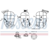996325 NISSENS Компенсаційний бак охолоджувальна рідина