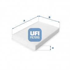 5316100 UFI Фільтр повітря у внутрішньому просторі