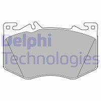 LP3620 DELPHI КомплеК т гальмівних колодок, дискове гальмо