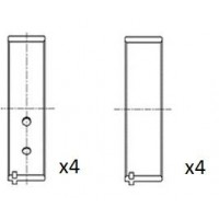 BB2080-050 FAI AutoParts Шатунний підшипник