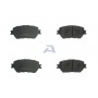 BPTO-1023 AISIN Комплект гальмівних колодок дисковий гальм