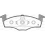 BPA0609.11 OPEN PARTS Комплект гальмівних колодок дисковий гальм