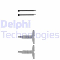 LX0312 DELPHI Комплектуючі колодки дискового гальма