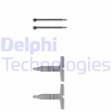 LX0312 DELPHI Комплектуючі колодки дискового гальма
