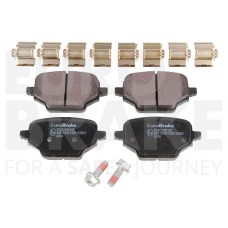55022299105 EUROBRAKE Комплект гальмівних колодок дисковий гальм