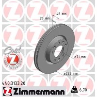 440.3133.20 ZIMMERMANN Гальмівний диск