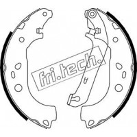 1040.155 fri.tech. Комплект гальмівних колодок