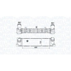 351319204900 MAGNETI MARELLI Интеркулер