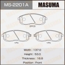 MS-2201 MASUMA Комплект гальмівних колодок