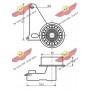 03.007SX AUTOKIT Натяжний ролик ремінь ГРМ