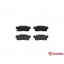 P 61 108 BREMBO Комплект гальмівних колодок дисковий гальм