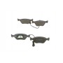 0 986 424 200 BOSCH Комплект гальмівних колодок дисковий гальм