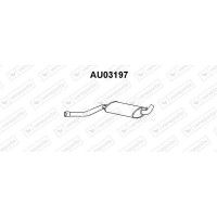 AU03197 VENEPORTE Предглушник вихлопних газів