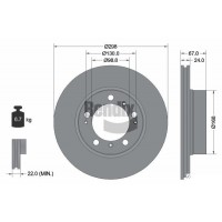 BDS2103 BENDIX Braking Гальмівний диск