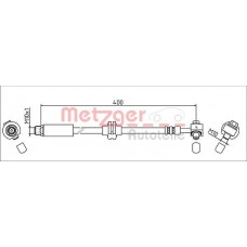 4111623 METZGER Гальмівний шланг