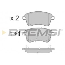 BP3486 BREMSI Комплект гальмівних колодок дисковий гальм
