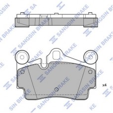 SP2198 Hi-Q Комплект гальмівних колодок дисковий гальм