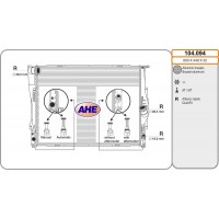 104.094 AHE Радіатор охолодження двигуна