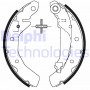 LS1821 DELPHI Комплект гальмівних колодок
