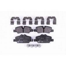 8DB 355 021-481 HELLA PAGID Комплект гальмівних колодок дисковий гальм