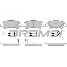 BP3606 BREMSI Комплект гальмівних колодок дисковий гальм