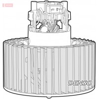 DEA09049 DENSO Вентилятор салону