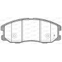 BPA1261.12 OPEN PARTS Комплект гальмівних колодок дисковий гальм