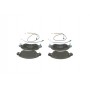 0 986 424 598 BOSCH Комплект гальмівних колодок дисковий гальм