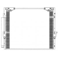 5461-9841 SAKURA Automotive Конденсатор кондиціонера