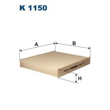 K 1150 FILTRON Фільтр повітря у внутрішньому просторі
