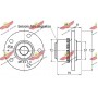 01.97827 AUTOKIT Комплект підшипника ступиці колеса